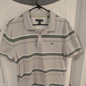 Banana Republic Striped Polo Large